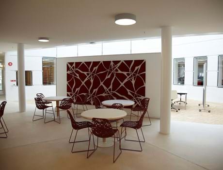 Twister akustikmoduler i filt hos Tryg (4)